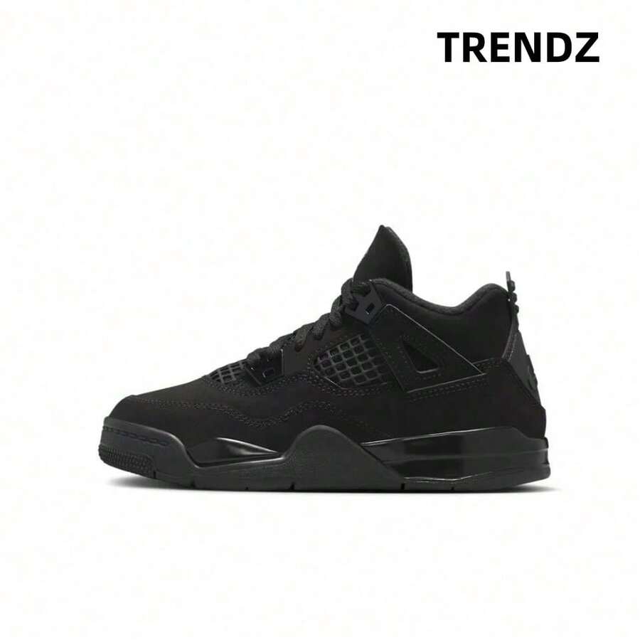 Jordan 4 Retro Black Cat (2025) (PS) IB4388-010 - Black - View 1