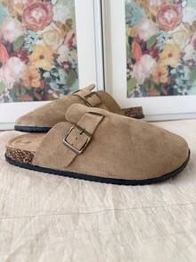 Pantuflas para hombres - Caqui - Ver 2