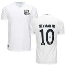 Santos FC White Jersey 2025/26 New Season Away - Immediate Shipping - 白色(SAN) - 查看 1