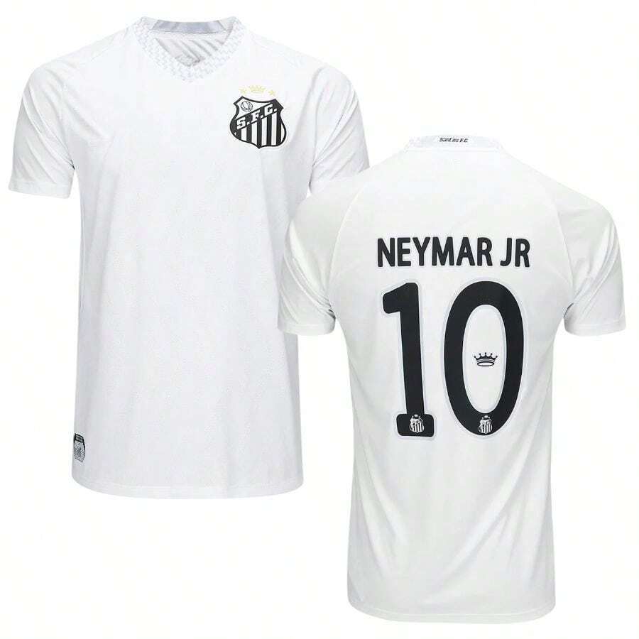 Santos FC White Jersey 2025/26 New Season Away - Immediate Shipping - 白色(SAN) - 查看 1