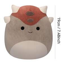 Squishmallows 原创 7.5 英寸 Ainhoca 灰色甲龙、翡翠彩虹星系海马、Dear - 毒箭蛙、Cailey - 螃蟹、Visconti - 马卡龙、Ritter - 番茄 中号超柔软 Jazwares 官方毛绒玩具 - 彩色 - 查看 11