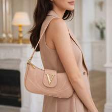 Velure Classy Women's Handbag – Modern Style That Elevates Your Look - Nude - View 3