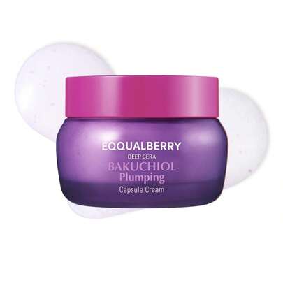 EQQUALBERRY - Bakuchiol Plumping Capsule Cream 50ml