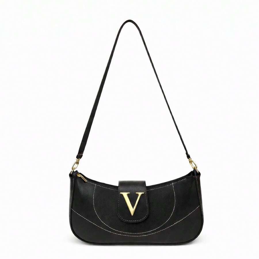 Velure Classy Women's Handbag – Modern Style That Elevates Your Look - 黑色 - 查看 1