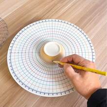 陶瓷修坯旋转工具，实用陶瓷轮修坯工具，陶艺工具 - 彩色 - 查看 4