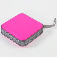 1pc 36-Slot CD/DVD Case, Portable CD/DVD Storage Bag, Dust-Proof Design, Suitable For Office And Home Use, Loved By Music Lovers And Movie Collectors - Multicolor - View 13