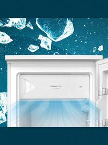Cecotec Mini Fridge 107 L Bolero CoolMarket TT 107 White, Class E, Impressive 107L Capacity, Optimal Storage With Shelves And Refrigerator Compartment, Reversible Door For Any Space, Freezer Drawer, Low Noise Level, Compact Design Ideal For Any Room. - Multicolor - View 5