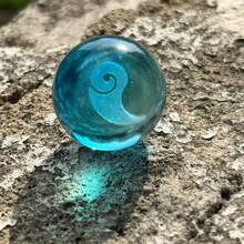 哪吒2周边迷你魔珠水晶玻璃球摆件模型，青少年礼物减压玩具 - 彩色 - 查看 5