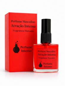 2 Perfume Masculino com Feromônios Ativados 50ml frasco de vidro - 1 ATRAÇÃO VIDRO 50MLL - Visão 3