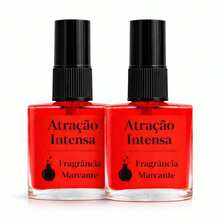 2 Perfume Masculino com Feromônios Ativados 50ml frasco de vidro - 2 ATRAÇÃO VIDRO 50MLL - Visão 3