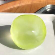 1个可塑形慢回弹椰子油手工挤压球，缓解焦虑，解压，手部按摩，挤压玩具，减压，派对礼物，礼品袋，奖品，生日礼物，毛绒挤压工具 - 彩色 - 查看 9