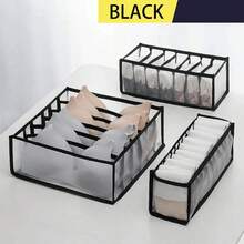 3pcs Drawer Divider Organizer Boxes, Bra, Underwear, Socks Storage Containers, Wardrobe Closet Partition Household Organizer - View 11