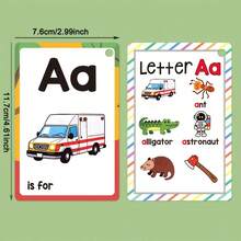 26件套英文字母套装，拼读学习工具和单字教学玩具，适合作为复活节和圣诞节礼物 - 套裝 - 查看 3