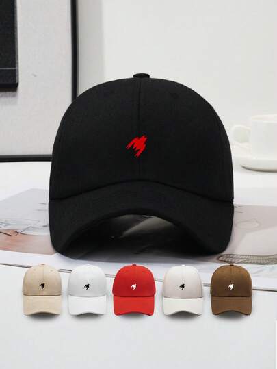 1pc Abstract Bat Pattern Baseball Cap, Classic Casual Retro Style, Soft Sweatband, Multi-Color Options, Adjustable Size, Lightweight Sun Protection, Versatile Vintage Dad Hat, Suitable For Outdoor Sports, Daily Wear, Gatherings And Vacations, Perfect Gift For Family And Friends