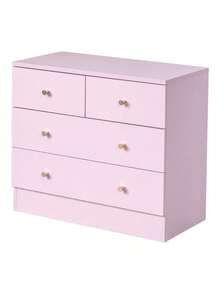 Modern Simple 4-Drawer Dresser Nightstand PINK - Hồng - Xem 5