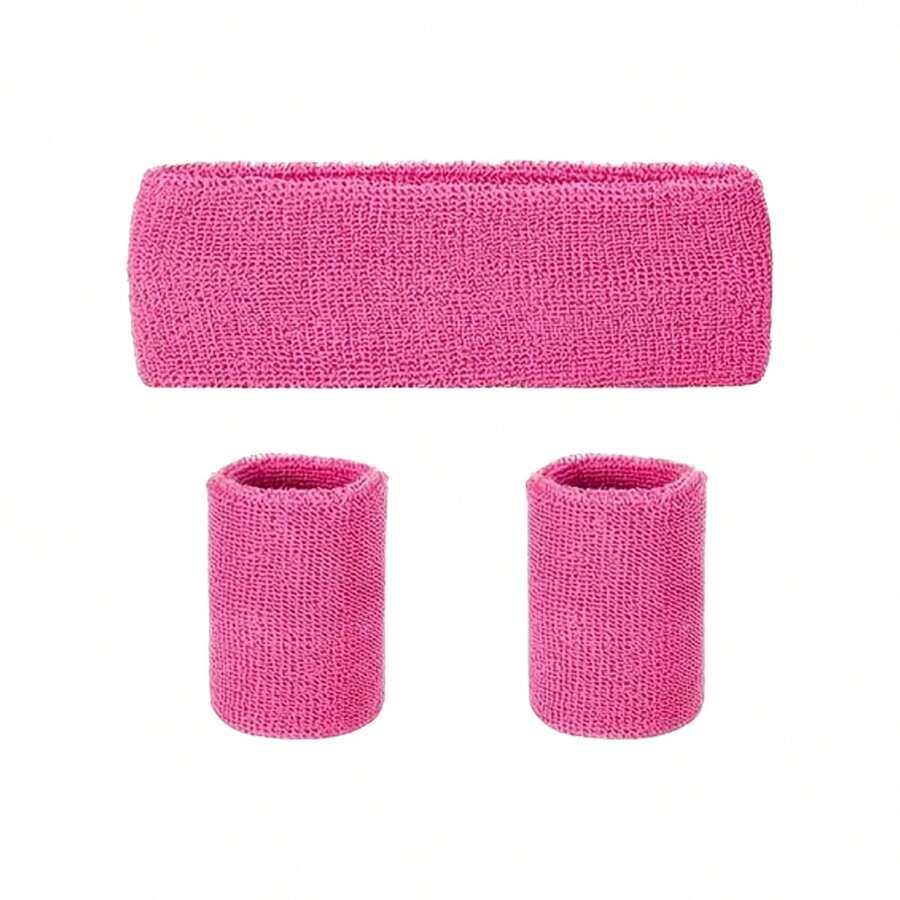 3pcs/2pcs Women 80s Neon Party Street Hip Hop Casual Outfit Set Headband Wristband Leg Warmers, Suitable For Party, Social Activities, Family Gathering, Halloween, Holiday Gift - 80s - View 1