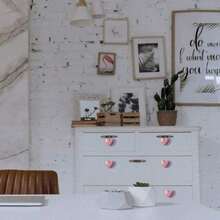 6/10pcs Ceramic Drawer Knobs Heart Shape Cabinet Dresser Pulls Handles With 3 Sized Screws, Kitchen Furniture Knobs For Closet Cupboard Wardrobe - Heart - View 11