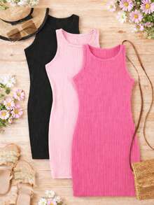 Preto, Rosa Bebê e Rosa Chiclete