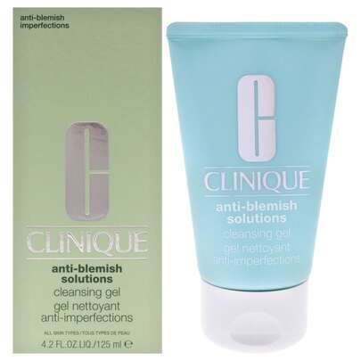  Anti-Blemish Solutions Cleansing Gel - All Skin Types By Clinique For Unisex - 4.2 Oz Gel