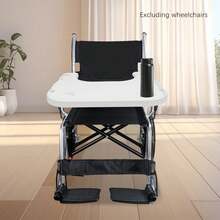 Wheelchair Table Board Wheelchair Table Wheelchair Lap Tray For Eating Reading - White - View 4