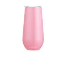 1pc Personalized Stainless Steel Champagne Flute With Lid - Customized Engraved Wedding Gift, Insulated Cup For Hot/Cold Drinks, Reusable Coffee Mug, Travel Water Bottle, Party Wine Glass, Car Cup - Multicolor - View 10