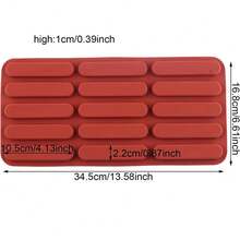 Commercial Silicone Tiramisu Finger Cookies Mold Non-Stick DIY Baking Tools For Household High-Temperature Resistant 15-Diy - View 2