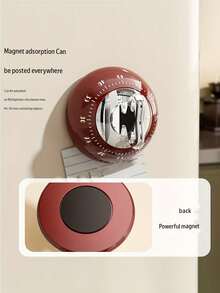 60 Minute Countdown Timer, Magnetic Self-Discipline Kitchen Cooking Timer, Attachable Timing Reminder, Children Learning Timer, Household Kitchen Tool, Coffee Tea Basket - Multicolor - View 4