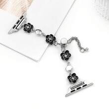 1pc Fashionable High-Quality Band Suitable For 38/40/41/42/44/45/49mm, Compatible With Apple Watch Ultra/SE/8/7/6/5/4/3/2/1 (Watch Not Included, Only The Band) - Silver - View 1