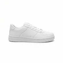 EverlyX Tênis esportivo casual masculino - Branco - Ver 1
