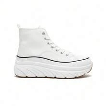 Women Casual Athletic Shoes - White - View 1