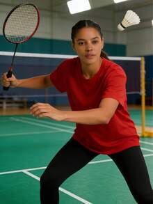 OKP 6 Pieces Of Large-Sized Multi-Color T-Shirts For Girls, Sporty And Casual Women'S Wear, With A Simple And Elegant Style. Suitable For Daily Exercise, Running, Cycling, Can Also Be Used As Pajamas,Large-Sized Clothing. - 彩色 - 查看 5