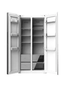 Cecotec C-Eco-tec Frigorífico Americano 2 Puertas Bolero CoolMarket SBS 430 Dark E, 430 L, Sistema Multi Air Flow para temperatura óptima, Total No Frost evita formación de hielo, Motor Inverter Plus para ahorro energético, Fast Freezing y Cooling, Modo vacaciones y -Eco- para optimizar consumo, Alarma de puerta para . - Multicolor - Ver 5