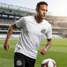 Santos FC White Jersey 2025/26 New Season Away - Immediate Shipping - 白色(SAN) - 查看 4