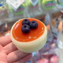 1/2 Strawberry Blueberry Cream Squeezy Cake Toy, Stress Relief Toy, Perfect Gift For Holidays, Birthdays, Christmas And Parties - Multicolor - View 7