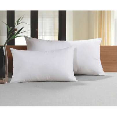 Pack 2 Almohadas Hotelera Con Cierre Estándar Blanco