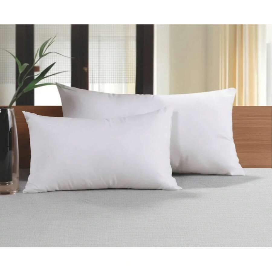 Pack 2 Almohadas Hotelera Con Cierre Estándar Blanco - Blanco - Ver 1