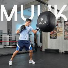 MUUK FITNESS Punching Bags & Sand Bags - Black and White 80 cm - View 11