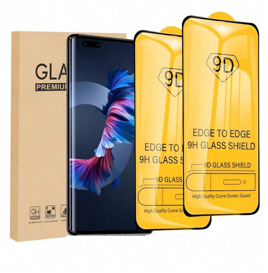 2 Piezas Mica Cristal Templado 9d Para Xiaomi y Poco - transparente - Ver 1