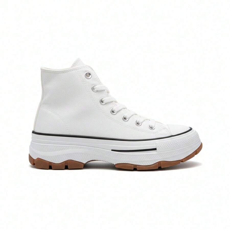 Women Casual Athletic Shoes - White - View 1