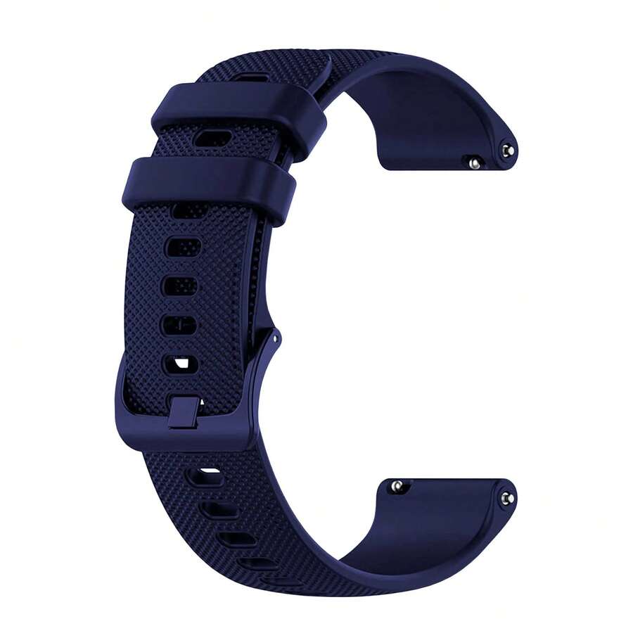 Entrega em 24/48 horas. Pulseira OcioDual de 18 mm para relógio inteligente, com sistema de liberação rápida. Peças de reposição para relógios inteligentes masculinos e femininos. - Azul Real - Ver 1