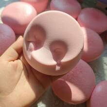 新款高品质草莓酸奶蛋糕慢回弹欧式慕斯蛋糕逼真食物挤压玩具，减压玩具 - 彩色 - 查看 5