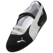 Puma Kids Speedcat Ballet SD Shoes -406135-01 | Modern Street Style, Comfortable All-Day - 黑與白 - 查看 3
