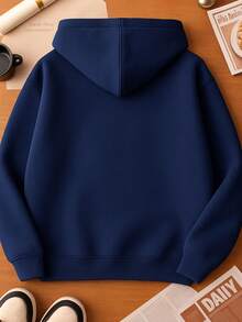 Children's/Teenager's Sweatshirt/Sweater/Chill Jacket/Boy/Girl Astronaut Worlds Magic - 藏蓝色 - 查看 2