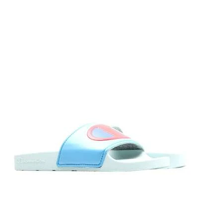  Champion Life™ IPO Color Block Active Blue/Multi Women's Slides CM100329W