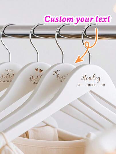 Personalized Hangers / Exclusive Hangers For Wedding Couples / Wedding Gifts / Personalized Bridesmaid Hangers / Wedding Hangers / Wedding Souvenirs / Personalized Brides' Hangers, Bridesmaids' Hangers, Chief Bridesmaids' Hangers, Are Ideal Gifts And Souvenirs For Wedding Parties, Permanently Preserved
