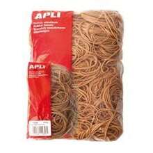 APLI - Lote de 3 bolsas de 100 g (goma natural, 200 x 3 mm) - Beis - Ver 2