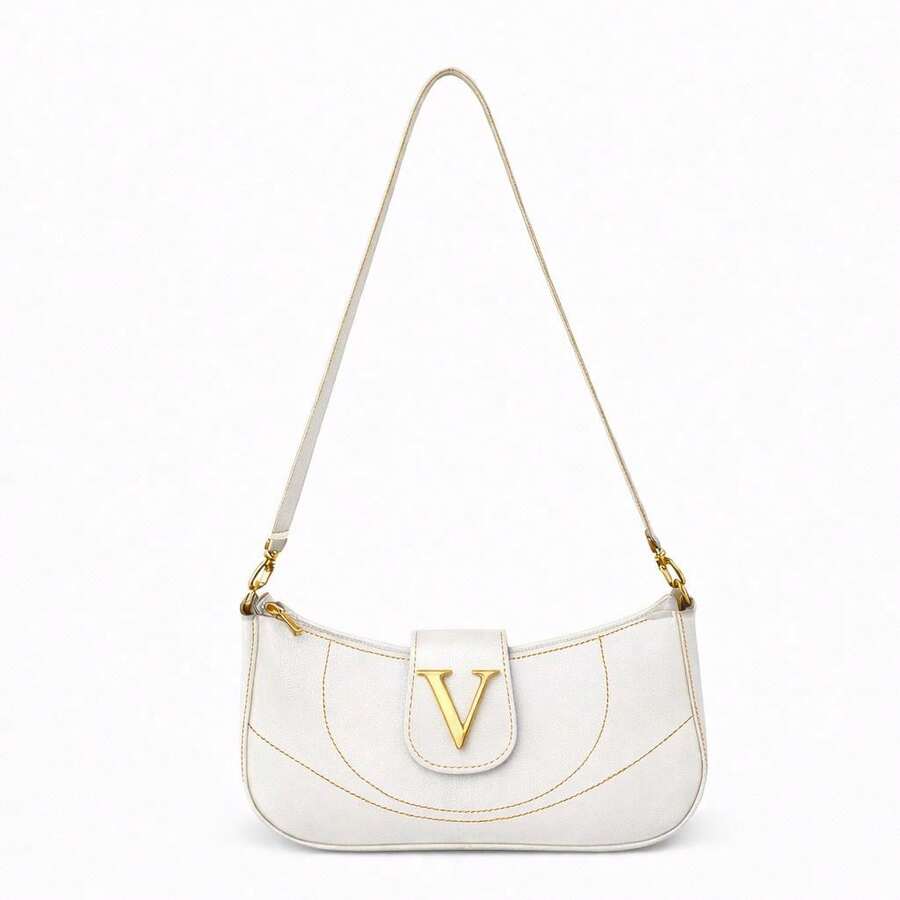 Velure Classy Women's Handbag – Modern Style That Elevates Your Look - Blanco - View 1