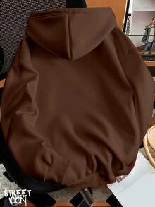 Comfortable Basic Sweatshirt For Everyday Wear. Art, Streetwear, Urban Culture, Street Fashion, Street, Graffiti, Tagging, Skater, Unisex, Men's, Women's, Sweatshirt, 50% Cotton, 50% Polyester, Top Premium Streetwear, New Release, Immediate Shipping, Various Colors!! - 鏽棕色 - 查看 2