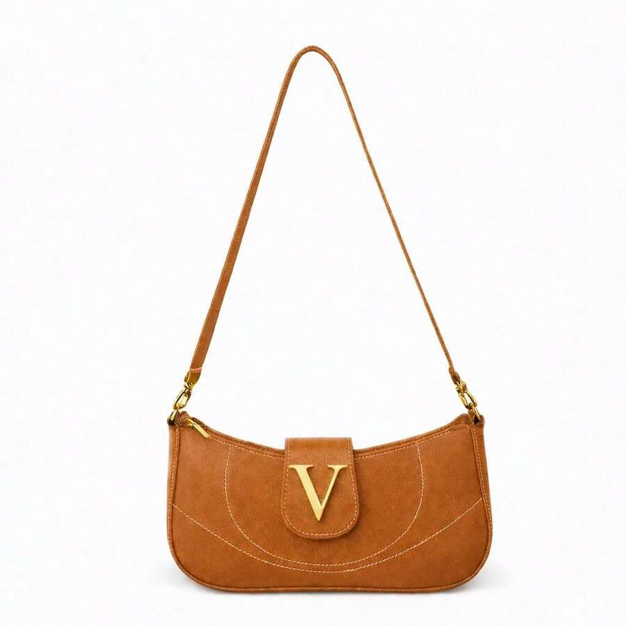 Velure Classy Women's Handbag – Modern Style That Elevates Your Look - Camel - View 1