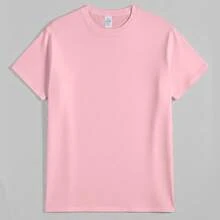 100% Comfortable Cotton Hairdresser Hairstylists Hairstyling Beautician Hair Salon-Shirt - 粉色 - 查看 3